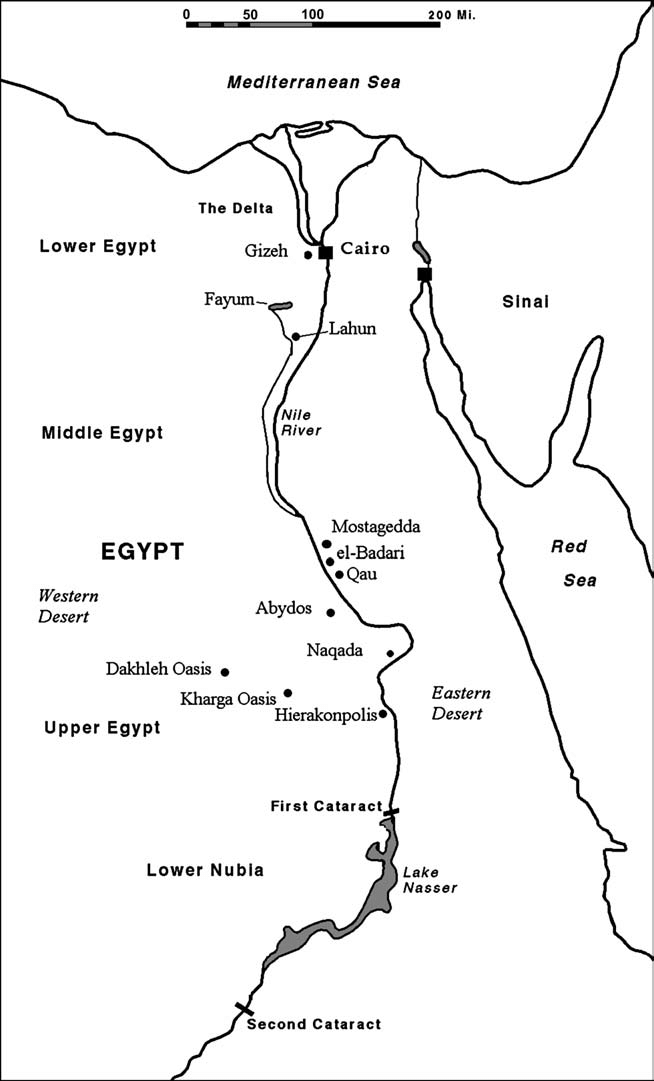 egypt map